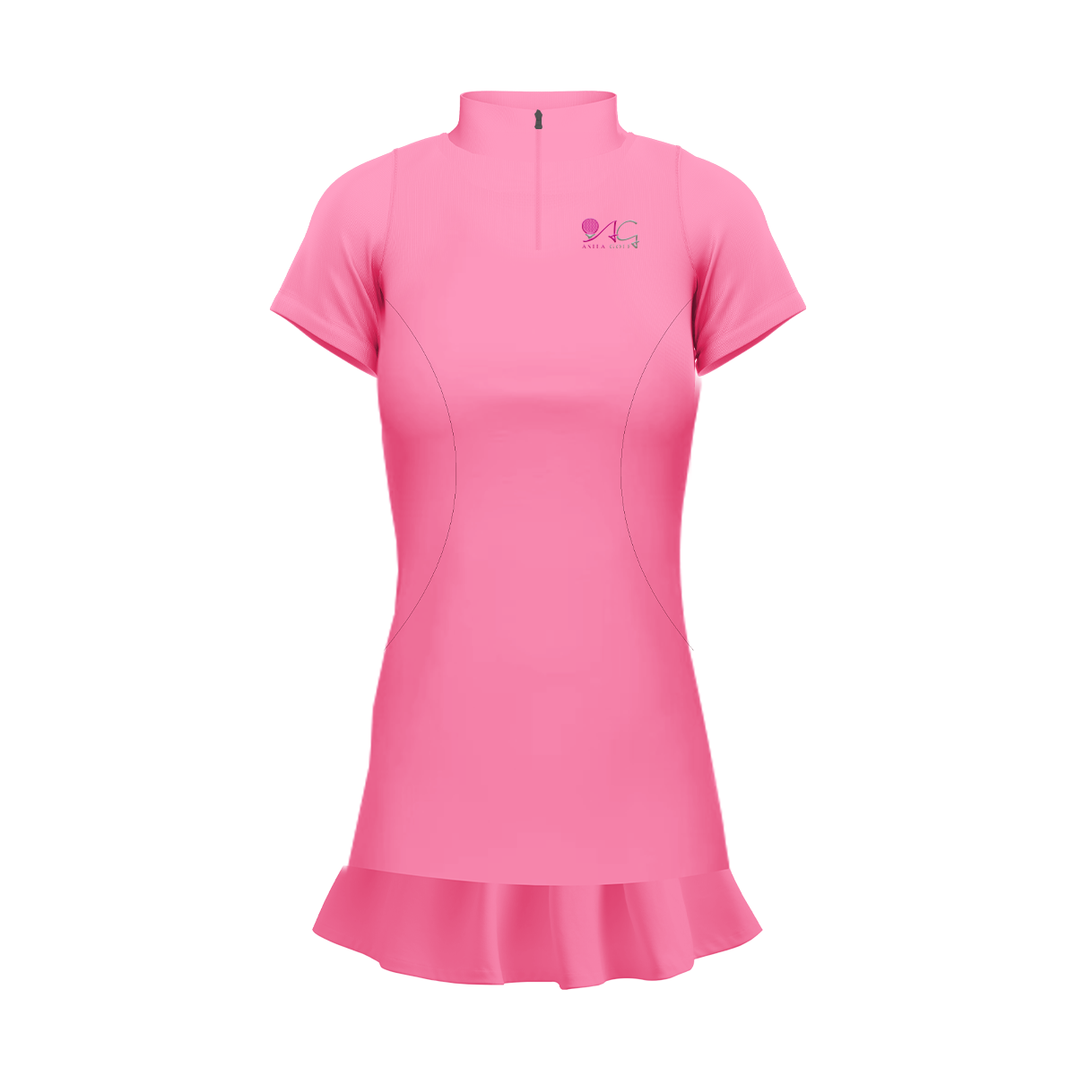 Pink Ruffle Dress Asila Golf Pink Ruffle Dress Asila Golf