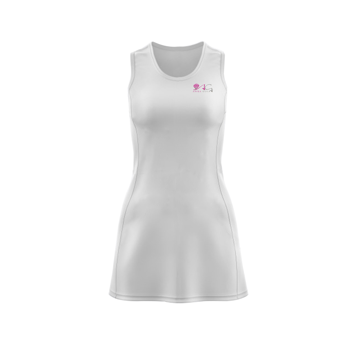 ASILA GOLF Sleeveless Dress-White – Asila Golf