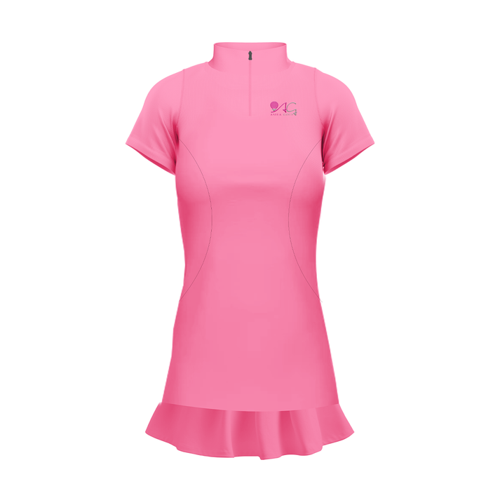 Pink Ruffle Dress – Asila Golf
