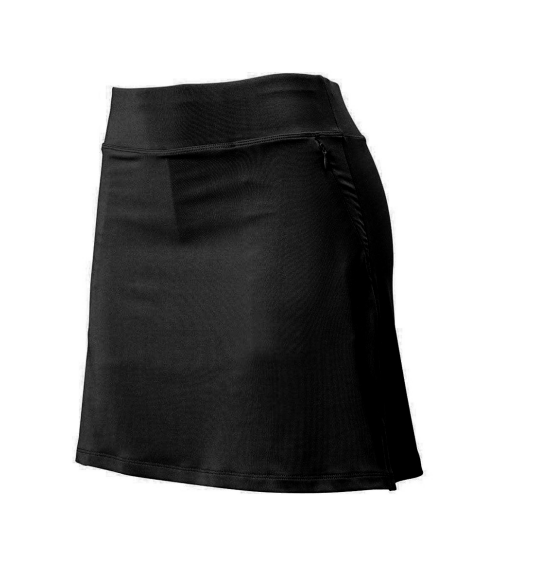 Cool Tones  Golf Skirt- Black