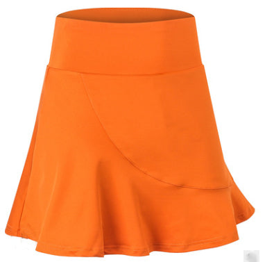 ASILA Golf Ruffle Skirt - Orange