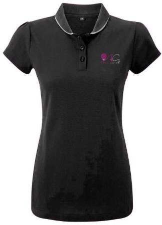 ASILA Golf Signature Polo - Black